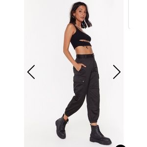 Nasty Gal Vintage Relaxed Fit Pants